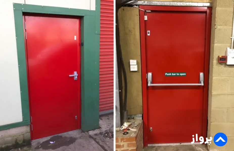 استاندارد درب خروج اضطراری