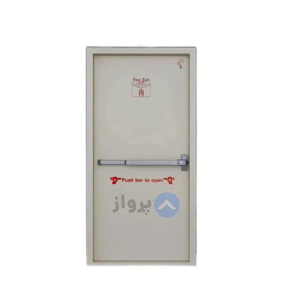 درب ضد حریق تک لنگه مدل F.D.600 امیر درب
