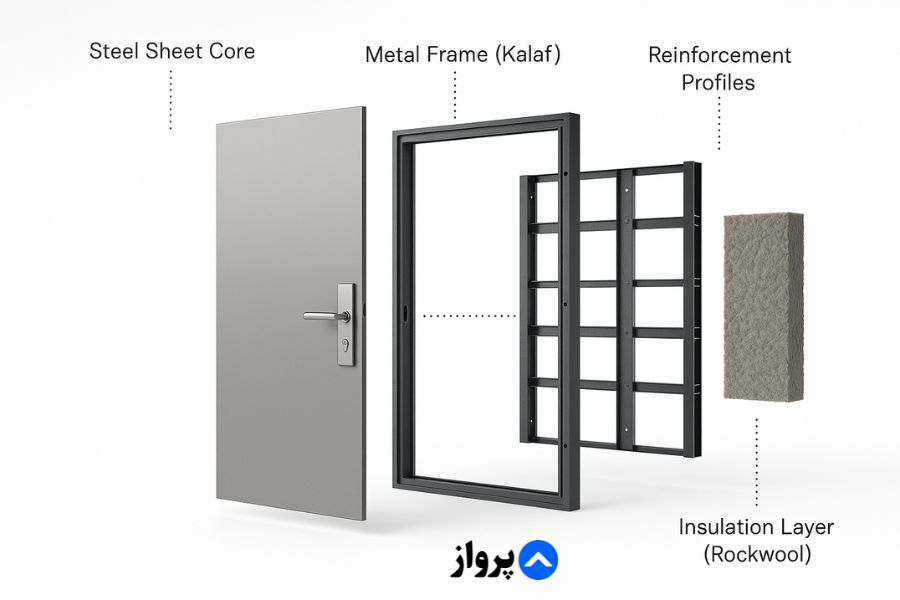 استراکچر درب ضد سرقت چیست