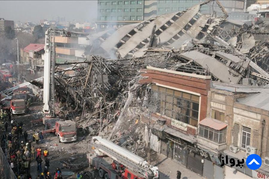 علت آتش سوزی پلاسکو