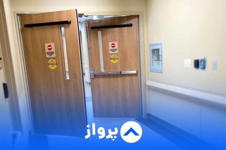 ابعاد درب اتاق عمل