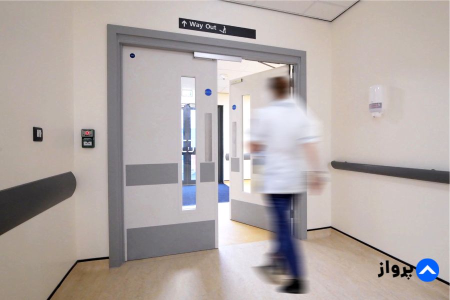 ابعاد درب بیمارستان
