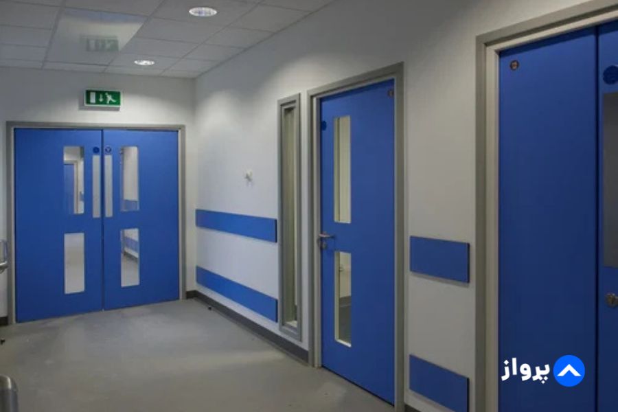 عکس درب بیمارستان
