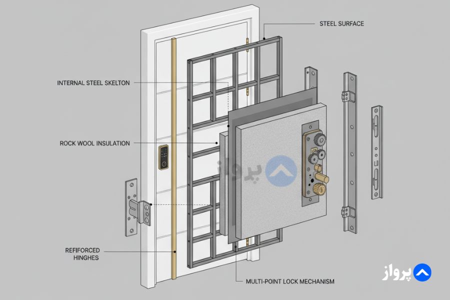 بهترین مارک درب ضد سرقت ترک