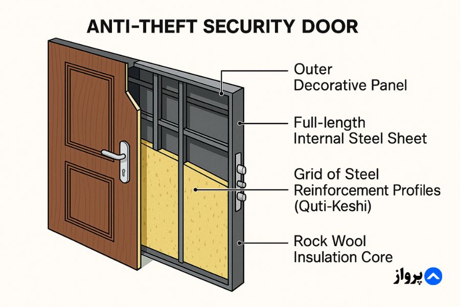 خصوصیات درب ضد سرقت