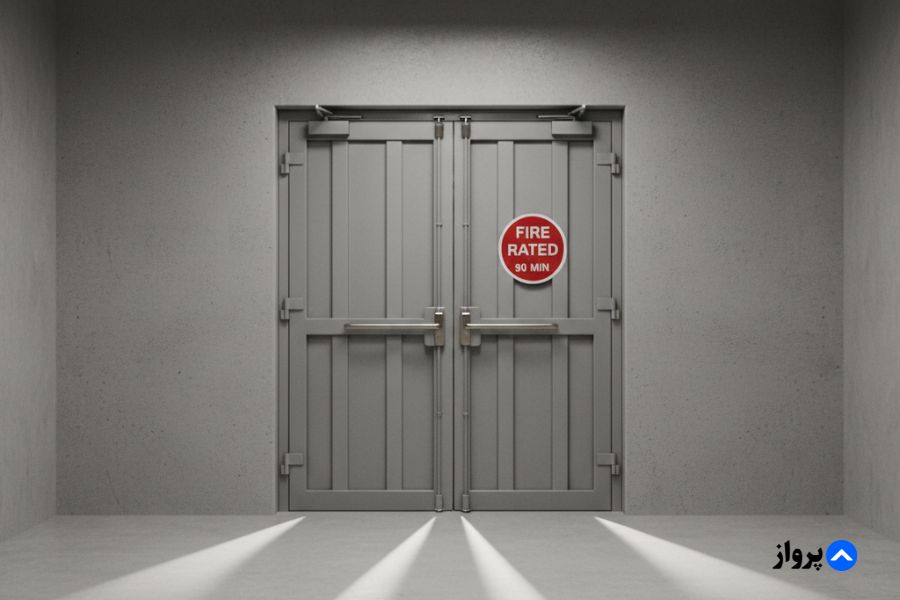 درب اتاق برق