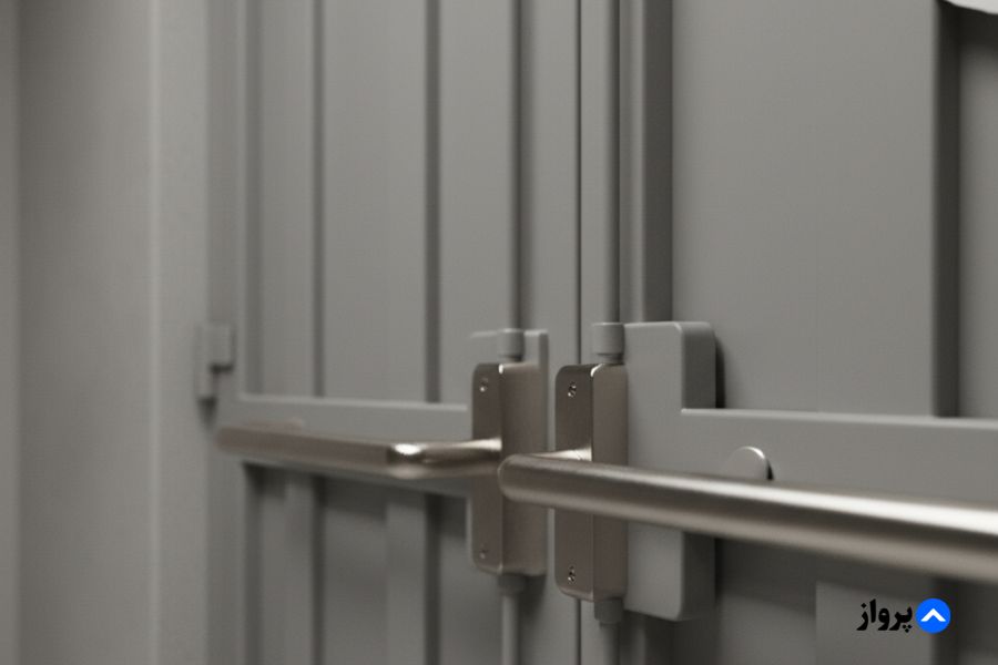 درب ضد حریق اتاق برق