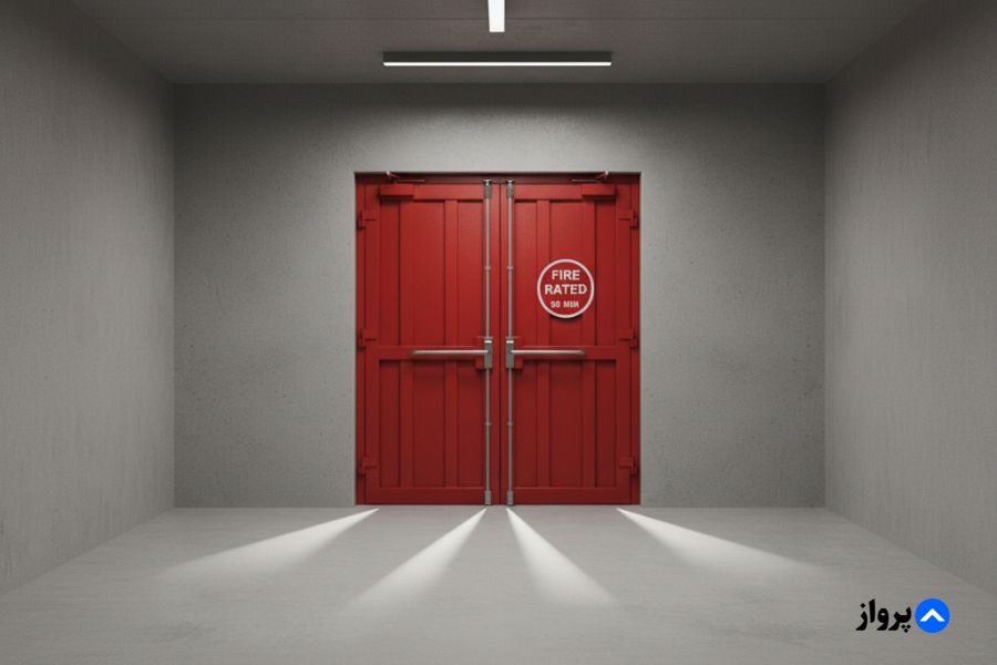 رنگ درب اتاق برق