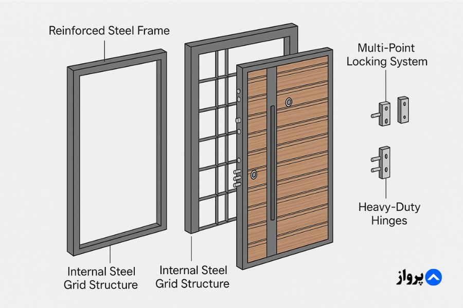 ساختار درب ضد دیلم