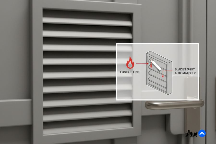 ضوابط درب اتاق برق