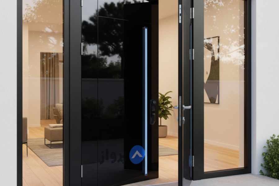 نصب درب ضد سرقت با فریم